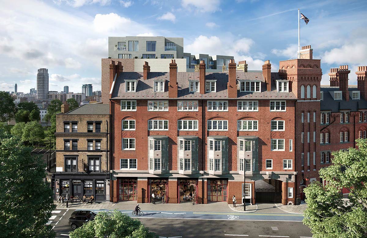 London Bridge Brigade Court London - 199 Fully Bespoke Kitchens & Worktops copy